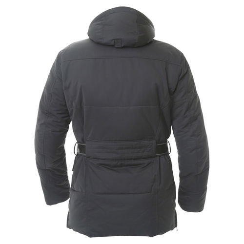 IXS Milano Mens Black Textile Motorcycle Jacket Back                                                                                                                                                                                                           