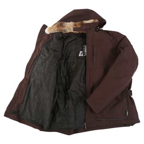 IXS Milow Mens Brown Textile Motorcycle Jacket Inside                                                                                                                                                                                                          