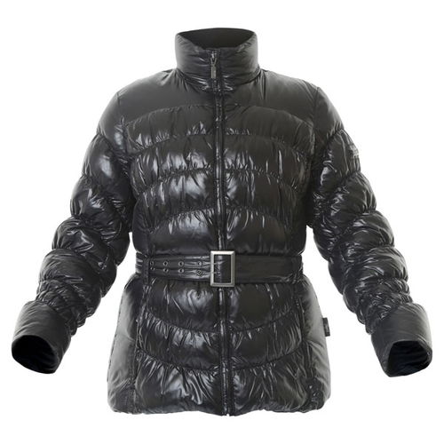 IXS Florence Ladies Black Waterproof Textile Motorcycle Jacket Front                                                                                                                                                                                           