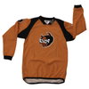 IXS Avian Orange Black White Motocross Shirt Front                                                                                                                                                                                                             