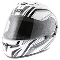 HX 430 Shine Helmet White Grey Black