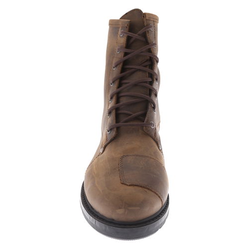TCX X-Blend Brown Waterproof Motorcycle Boots Front                                                                                                                                                                                                            