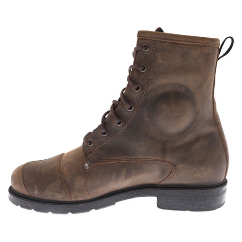 TCX X-Blend Brown Waterproof Motorcycle Boots Inside leg                                                                                                                                                                                                       
