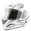 IXS HX 275 Park White Grey Black Helmet Front Left                                                                                                                                                                                                             
