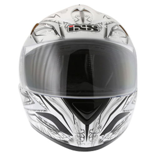 IXS HX 275 Park White Grey Black Helmet Front                                                                                                                                                                                                                  