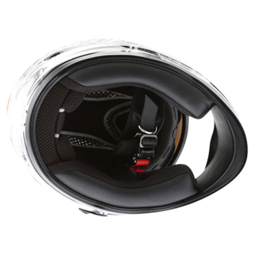 IXS HX 275 Park White Grey Black Helmet Inside                                                                                                                                                                                                                 