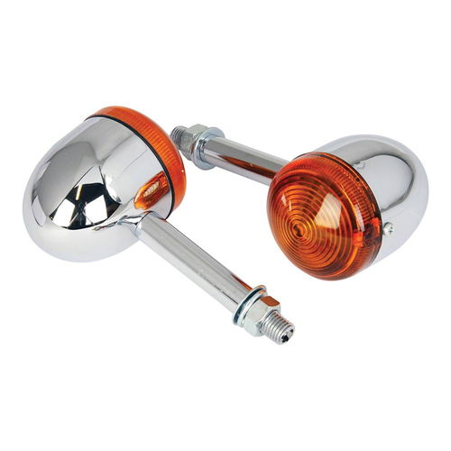 Bike It Custom Chrome Bullet Indicators