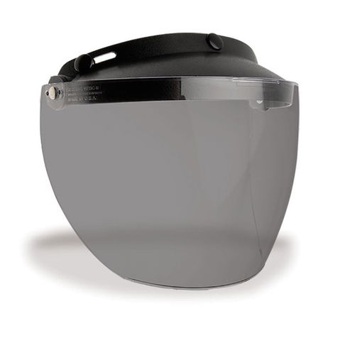 Bell Custom 500 Mxl 3-Snap Flip Vis Smoke