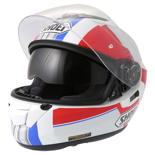Shoei Gt Air Exposure Tc-10 Full Face Motorcycle Helmet Open with sun visor                                                                                                                                                                                    