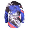 Wind Gp-E Adults Dark Blue Motocross Jersey Back                                                                                                                                                                                                               