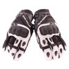 Frank Thomas Delta Black White Motorcycle Gloves                                                                                                                                                                                                               