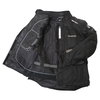 Frank Thomas FTW706 Comet Ladies Black Textile Motorcycle Jacket Inside                                                                                                                                                                                        