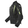 Frank Thomas FTW706 Comet Ladies Black Fluo Yellow Textile Motorcycle Jacket Side                                                                                                                                                                              