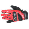 Frank Thomas Omega Black Red Motorcycle Gloves Back                                                                                                                                                                                                            
