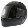 Bell Qualifier DLX Matt Black Full Face Motorcycle Helmet Front Left                                                                                                                                                                                           