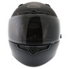 Bell Qualifier DLX Matt Black Full Face Motorcycle Helmet Front                                                                                                                                                                                                