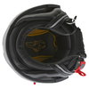 Scorpion Exo 100 Black Open Face Motorcycle Helmet Inside                                                                                                                                                                                                      