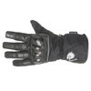 BKS Tiger II Black Motorcycle Gloves Back                                                                                                                                                                                                                      