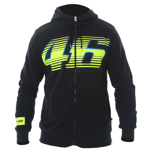 VR46 Fleece Black Size: XL