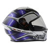AGV K5 Hurricane White Blue Black Full Face Motorcycle Helmet Right Side                                                                                                                                                                                       