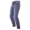 PMJ Rider Mens Mid Blue Denim Motorcycle Jeans Side                                                                                                                                                                                                            