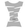 Oxford Products Jagged Tankpad Silver Jagged Tankpad Silver