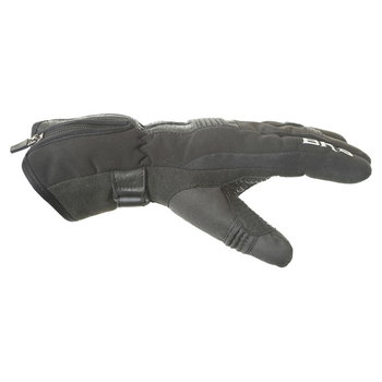 BKS Isla Ladies Black Motorcycle Gloves Thumb side                                                                                                                                                                                                             