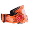 BKS Adult MX Orange Goggles Right Side                                                                                                                                                                                                                         