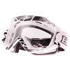 BKS Adult MX White Goggles Front Left                                                                                                                                                                                                                          