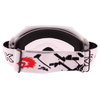 BKS Adult MX White Goggles Back                                                                                                                                                                                                                                