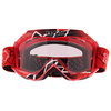 BKS Adult MX Red Goggles Front                                                                                                                                                                                                                                 