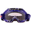 BKS Adult MX Blue Goggles Front                                                                                                                                                                                                                                