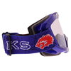 BKS Adult MX Blue Goggles Right Side                                                                                                                                                                                                                           