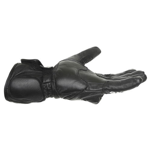 BKS Racing Pro Black Motorcycle Gloves Little finger side                                                                                                                                                                                                      