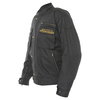 Frank Thomas B-52 Bomber Mens Black Waterproof Textile Motorcycle Jacket Side                                                                                                                                                                                  