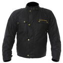 WX02 Chester Wax Jacket Black