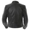 Frank Thomas Nero Black Leather Motorcycle Jacket Back                                                                                                                                                                                                         