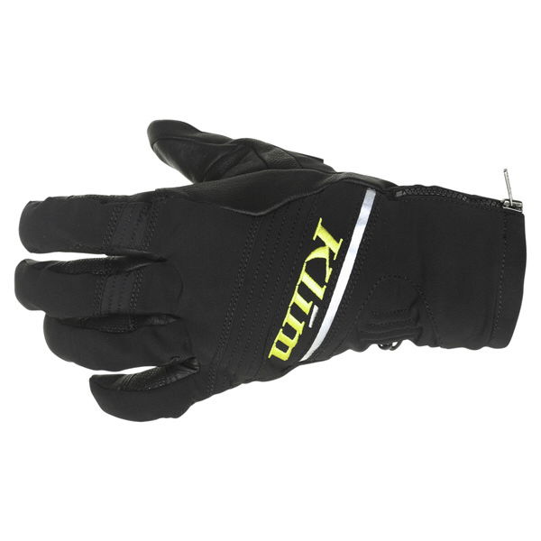 Klim Powerxross GoreTex Black Waterproof Motorcycle Glove Back                                                                                                                                                                                                 