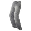 Red Route Stretch Mens Grey Denim Motorcycle Jeans Riding crouch                                                                                                                                                                                               