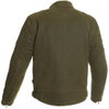 Segura Maddock Khaki Motorcycle Jacket Back                                                                                                                                                                                                                    
