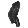 BKS Endeavour Mens Grey Black Textile Motorcycle Trousers Riding position                                                                                                                                                                                      