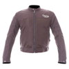 Segura Walt Brown Textile Motorcycle Jacket Front                                                                                                                                                                                                              