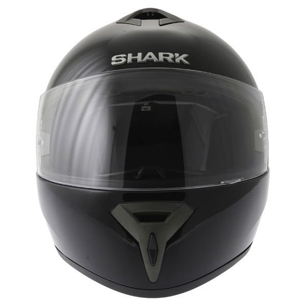 Shark S600 Black Full Face Motorcycle Helmet Front                                                                                                                                                                                                             
