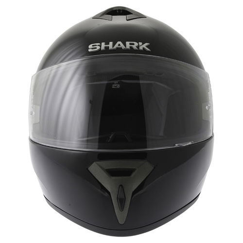 Shark S600 Black Full Face Motorcycle Helmet Front                                                                                                                                                                                                             