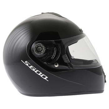 Shark S600 Black Full Face Motorcycle Helmet Right Side                                                                                                                                                                                                        