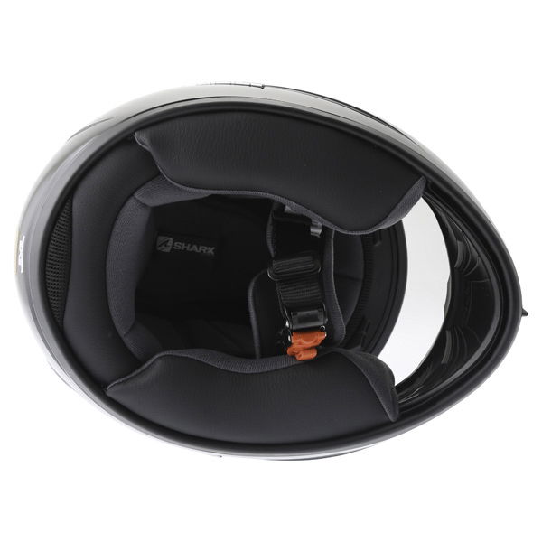 Shark S600 Black Full Face Motorcycle Helmet Inside                                                                                                                                                                                                            