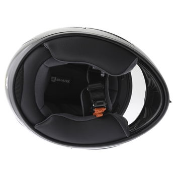 Shark S600 Black Full Face Motorcycle Helmet Inside                                                                                                                                                                                                            