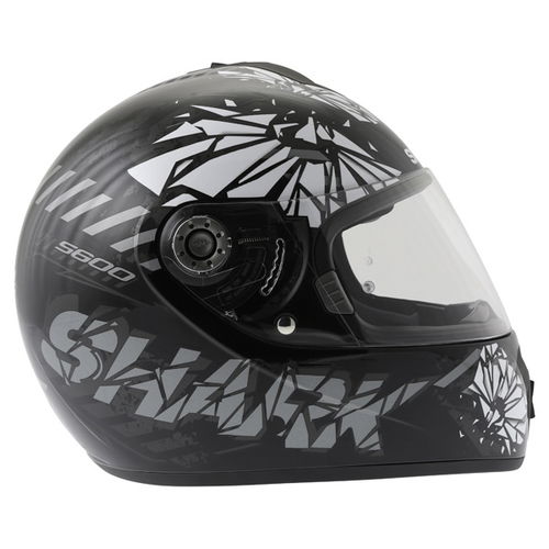 Shark S600 Poonky KAW Full Face Motorcycle Helmet Right Side                                                                                                                                                                                                   
