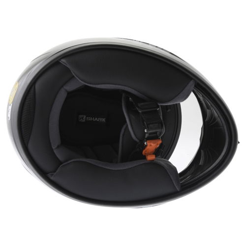 Shark S600 Poonky KAW Full Face Motorcycle Helmet Inside                                                                                                                                                                                                       