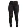 Red Route Becky Kevlar Ladies Black Denim Motorcycle Jeans Front                                                                                                                                                                                               